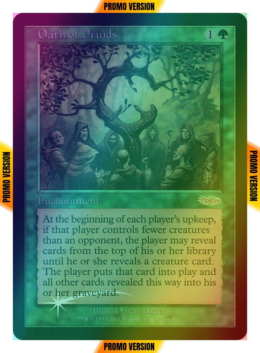 Oath of Druids [Judge Gift Cards 2001] [Foil]