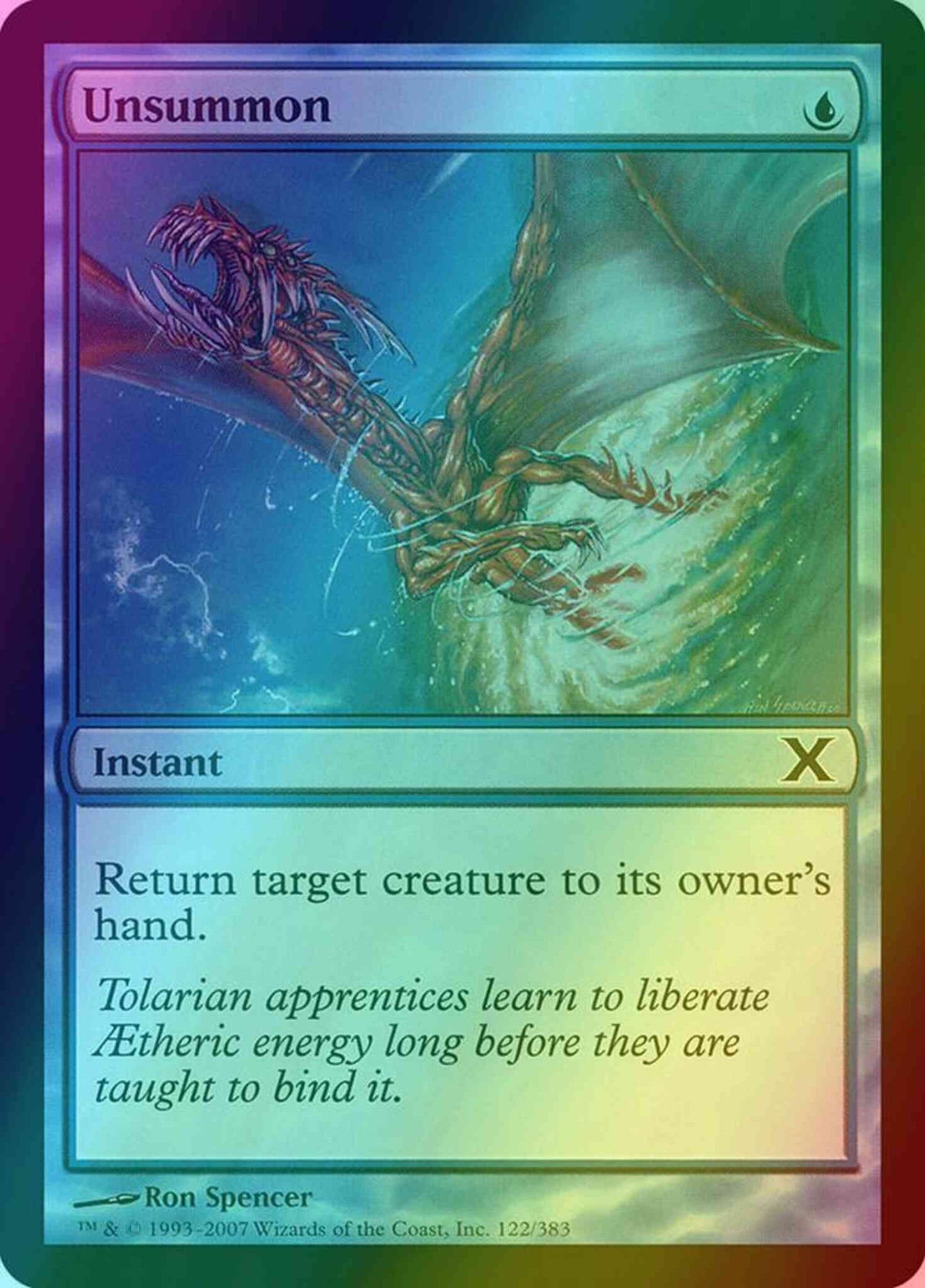 Unsummon [122] [Tenth Edition] [Foil]