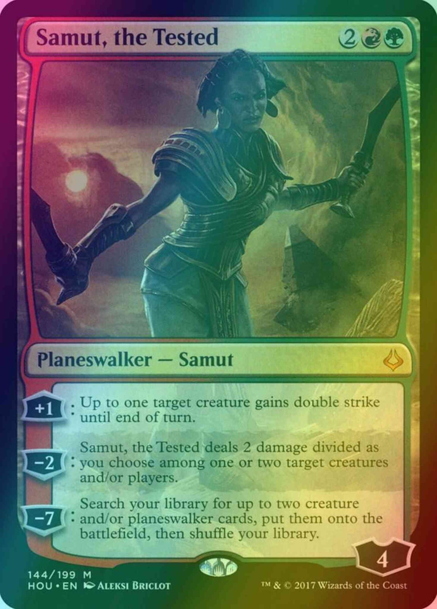 Samut, the Tested [144] [Hour of Devastation] [Foil]