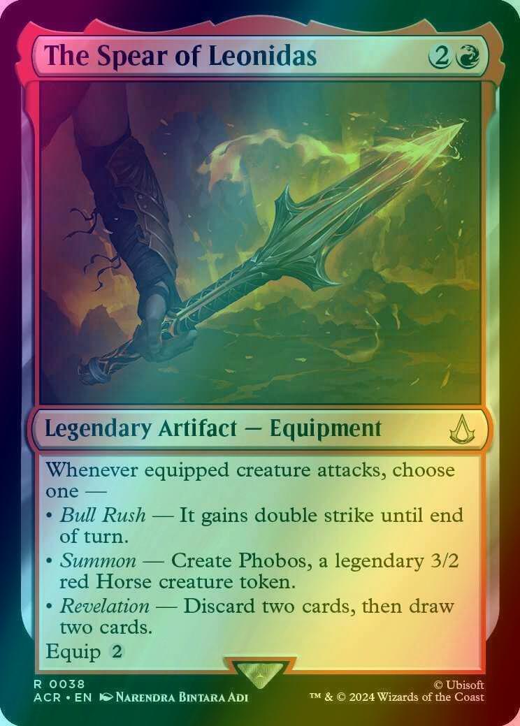 The Spear of Leonidas [38] [Assassin's Creed] [Foil]