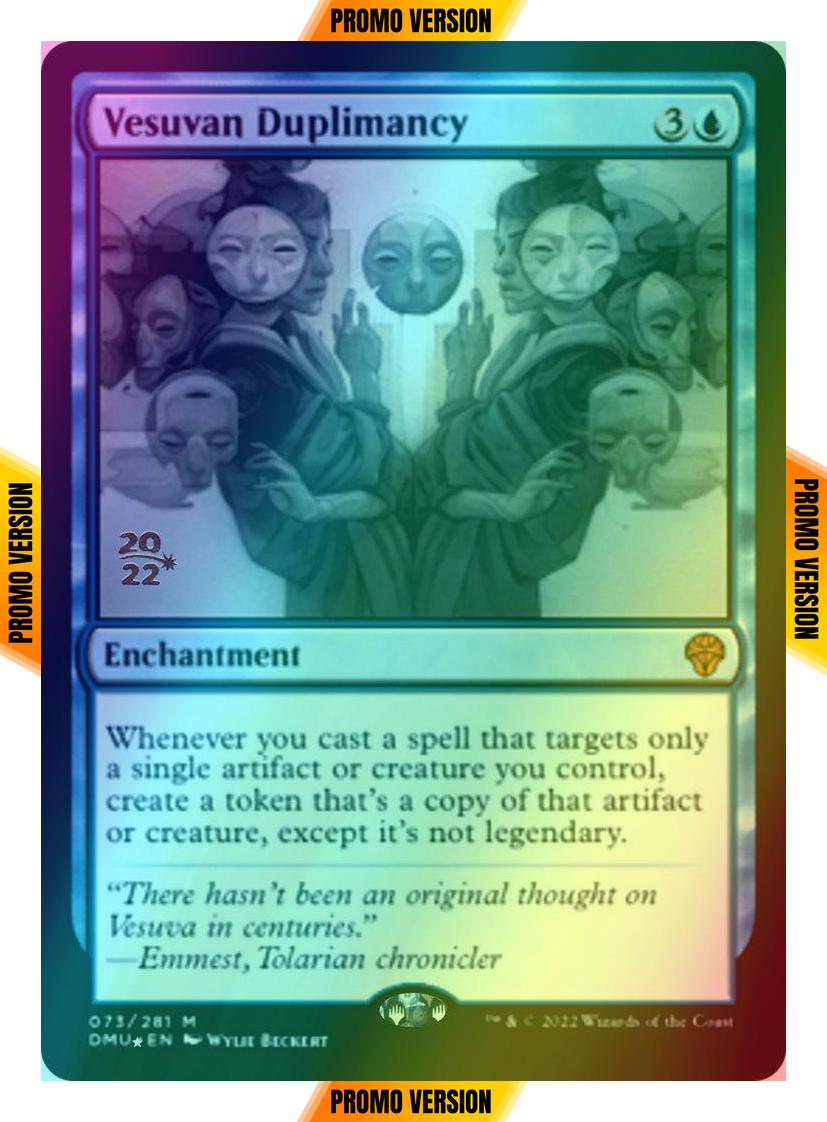 Vesuvan Duplimancy [73s] [Prerelease] [Dominaria United: Promos] [Foil]