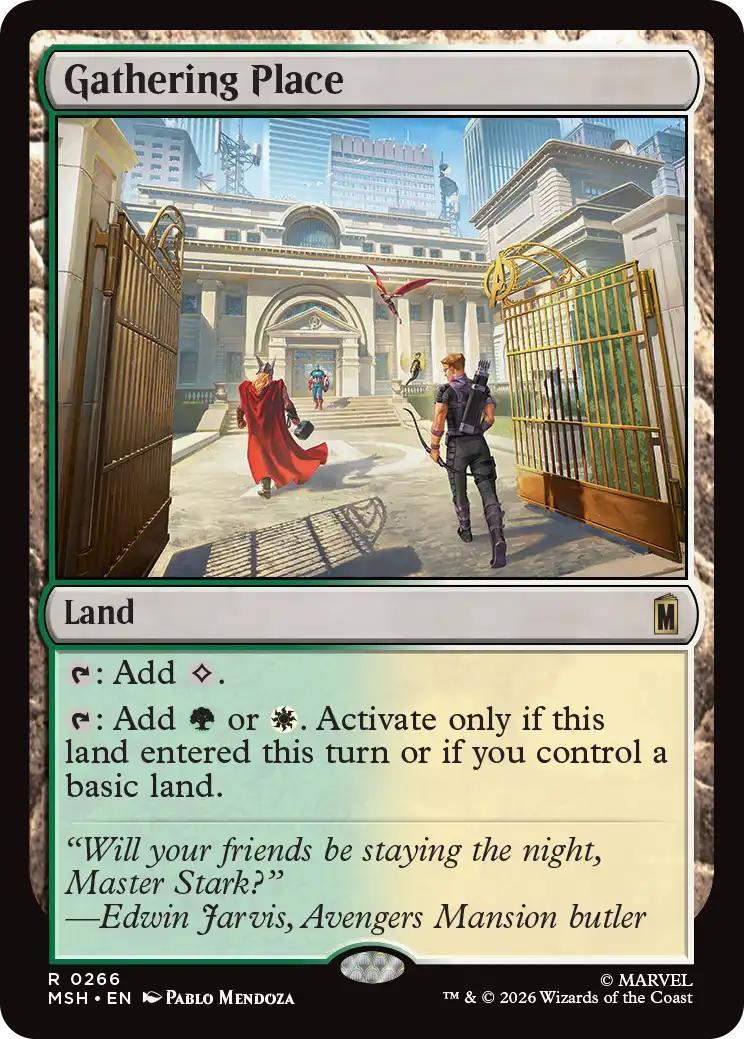 Gathering Place [266] [Marvel Super Heroes] [Non-Foil]