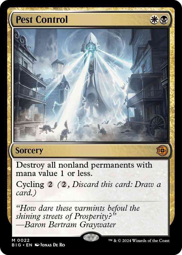 Pest Control [22] [The Big Score] [Non-Foil]