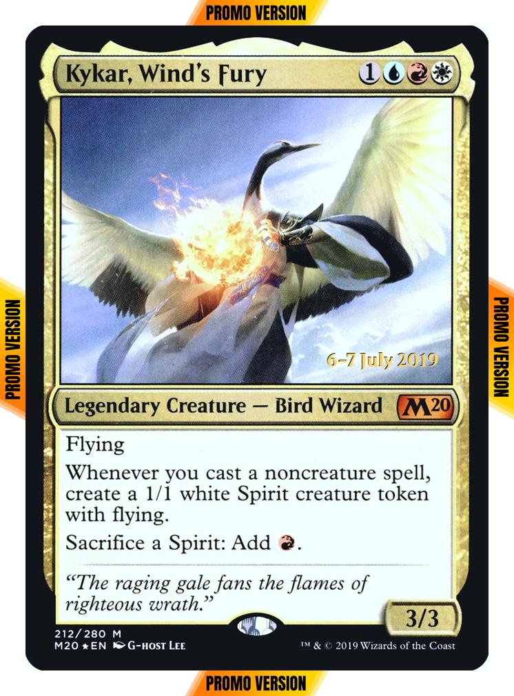 Kykar, Wind's Fury [212s] [Core Set 2020 Promos] [Foil]