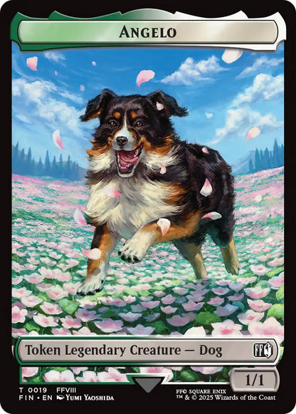 Angelo Token (19) // Darkstar Token (20) [FINAL FANTASY: Tokens] [Non-Foil]
