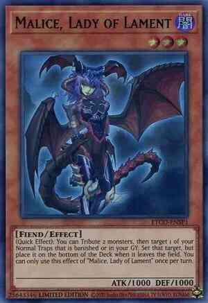 Malice, Lady of Lament - ETCO-ENSP1 - Ultra Rare - Limited
