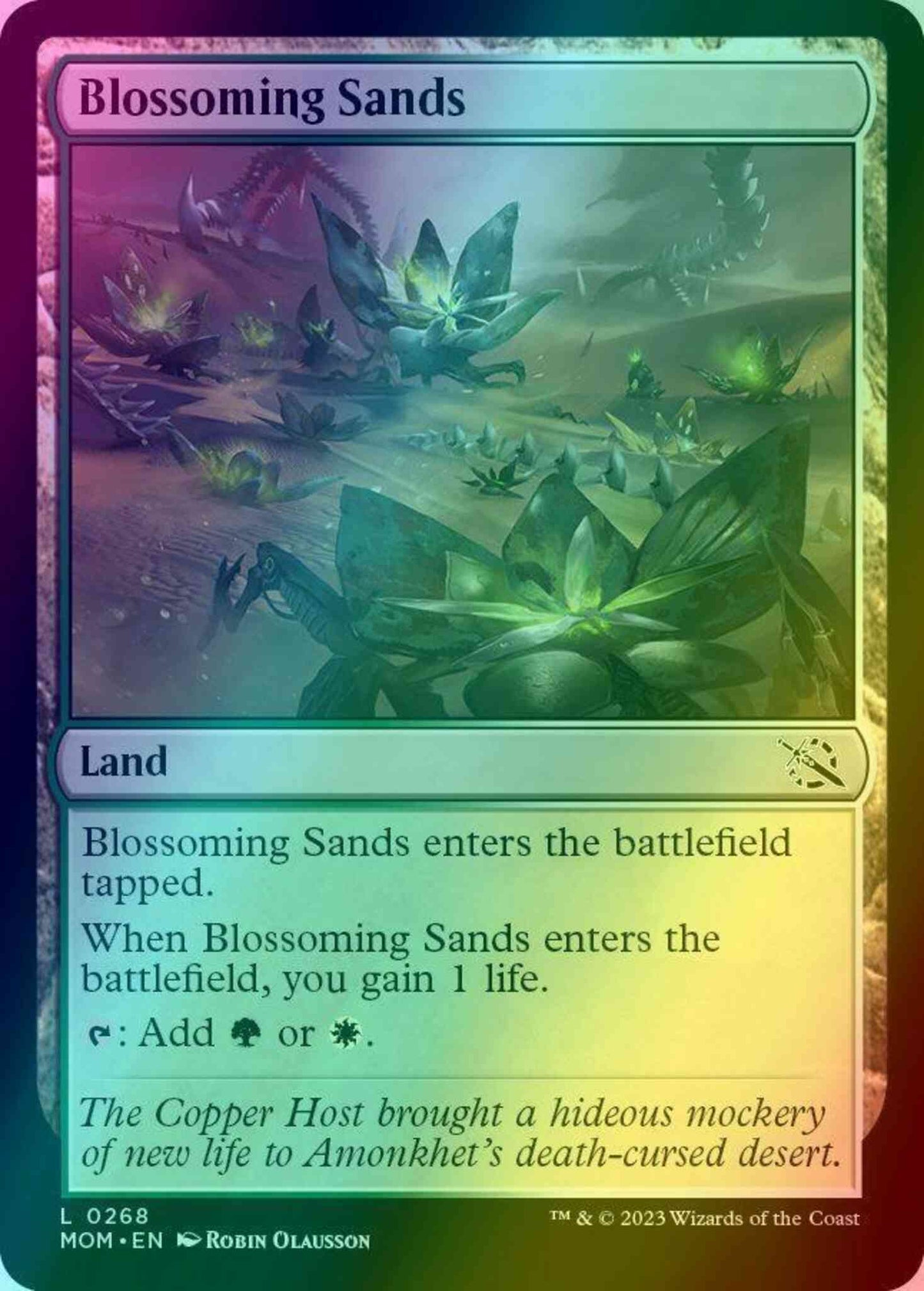 Blossoming Sands [268] [March of the Machine] [Foil]