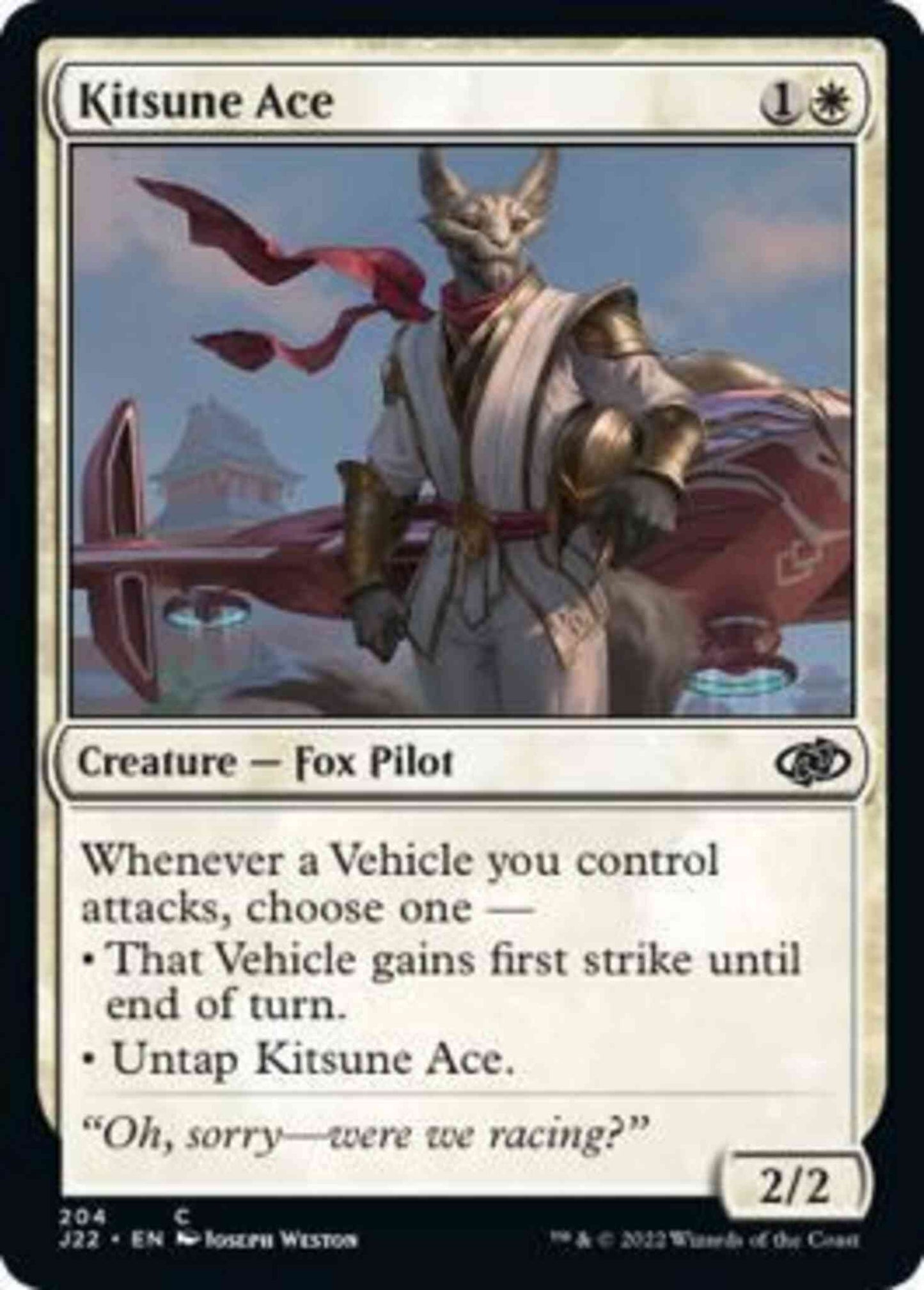 Kitsune Ace [204] [Jumpstart 2022] [Non-Foil]