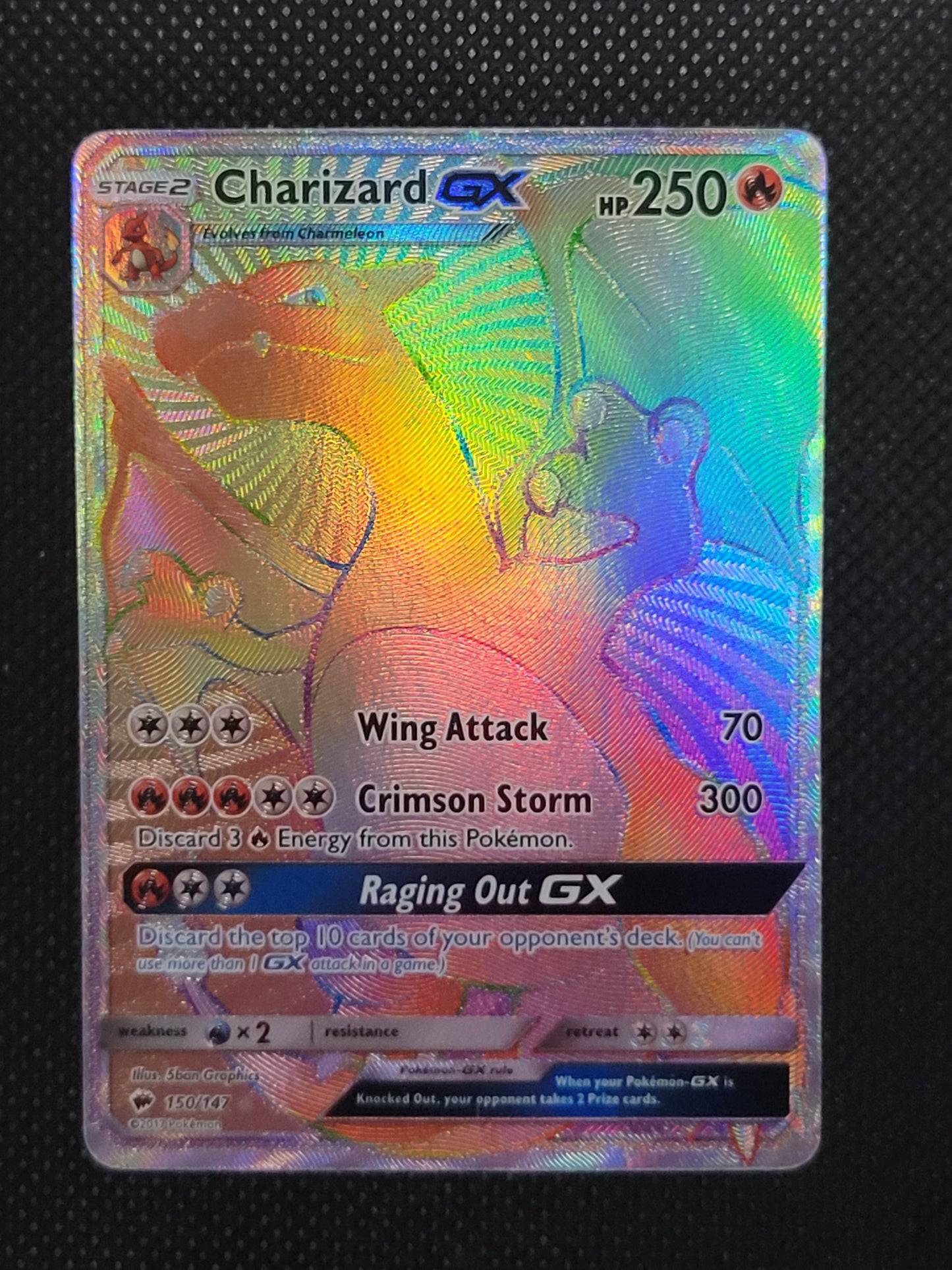 Charizard GX — Damaged|Rare Secret — ID 17435