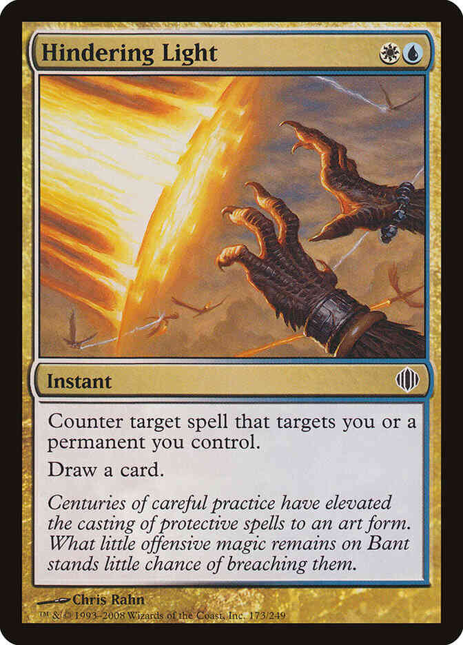 Hindering Light [173] [Shards Of Alara] [Non-Foil]