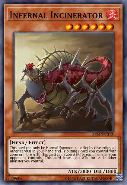 Infernal Incinerator - EEN-EN012 - Common - 1st Edition