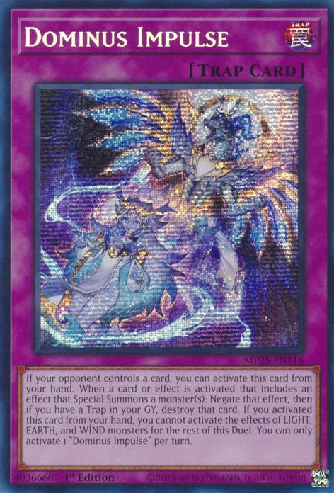 Dominus Impulse - MP25-EN116 - Prismatic Secret Rare - 1st Edition
