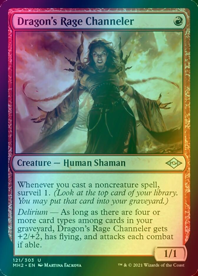 Dragon's Rage Channeler [121] [Modern Horizons 2] [Foil]