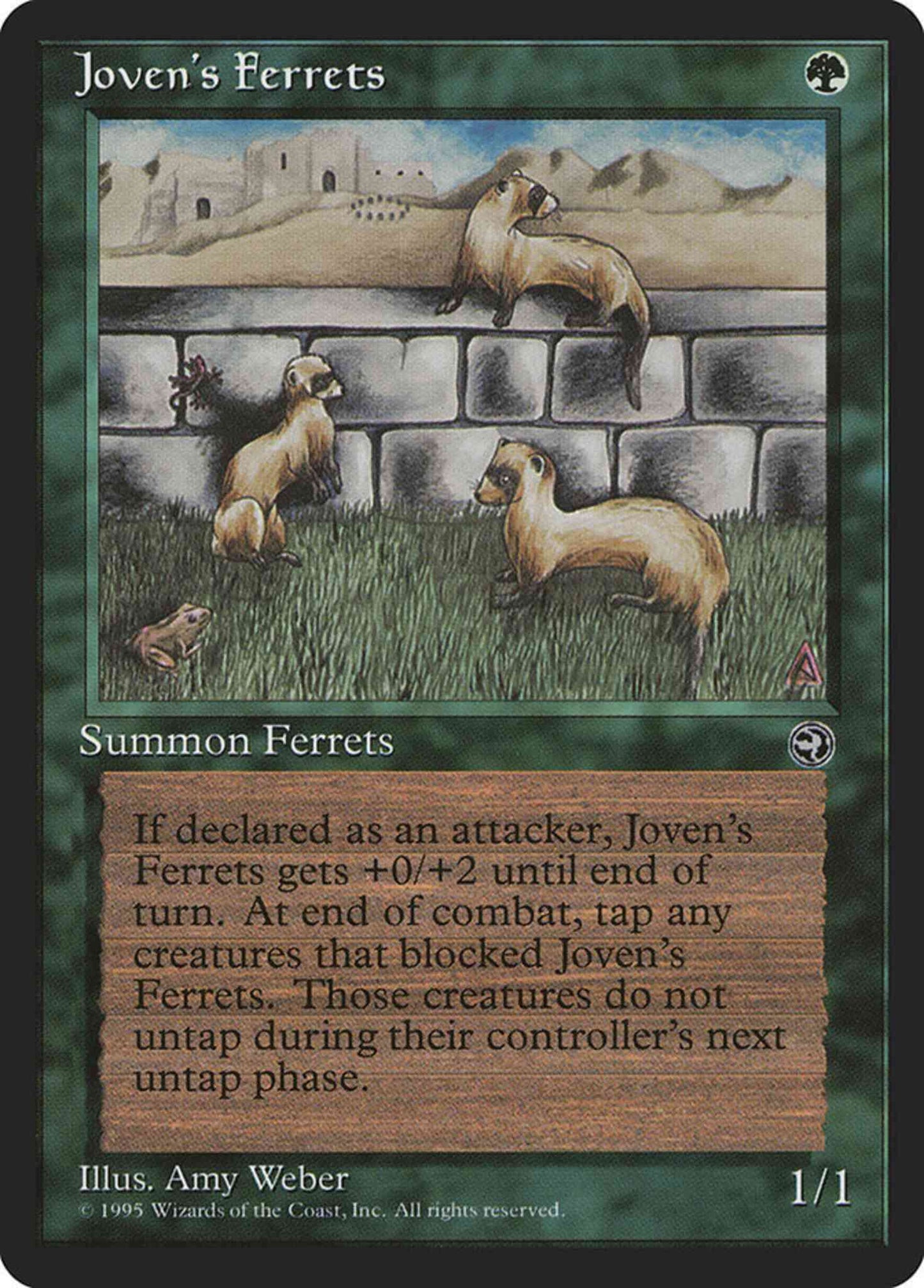 Joven's Ferrets [89] [Homelands] [Non-Foil]