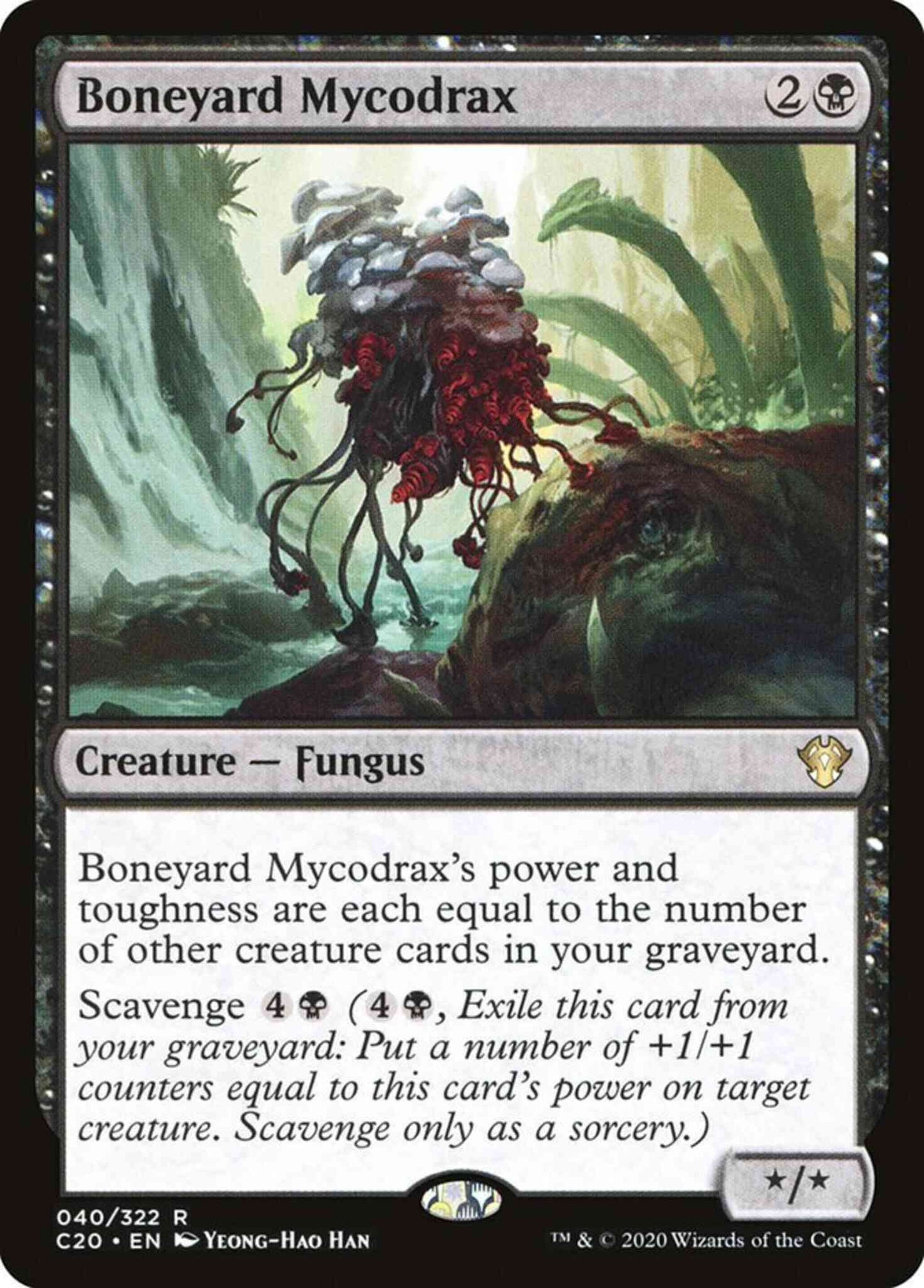Boneyard Mycodrax [40] [Commander 2020] [Non-Foil]