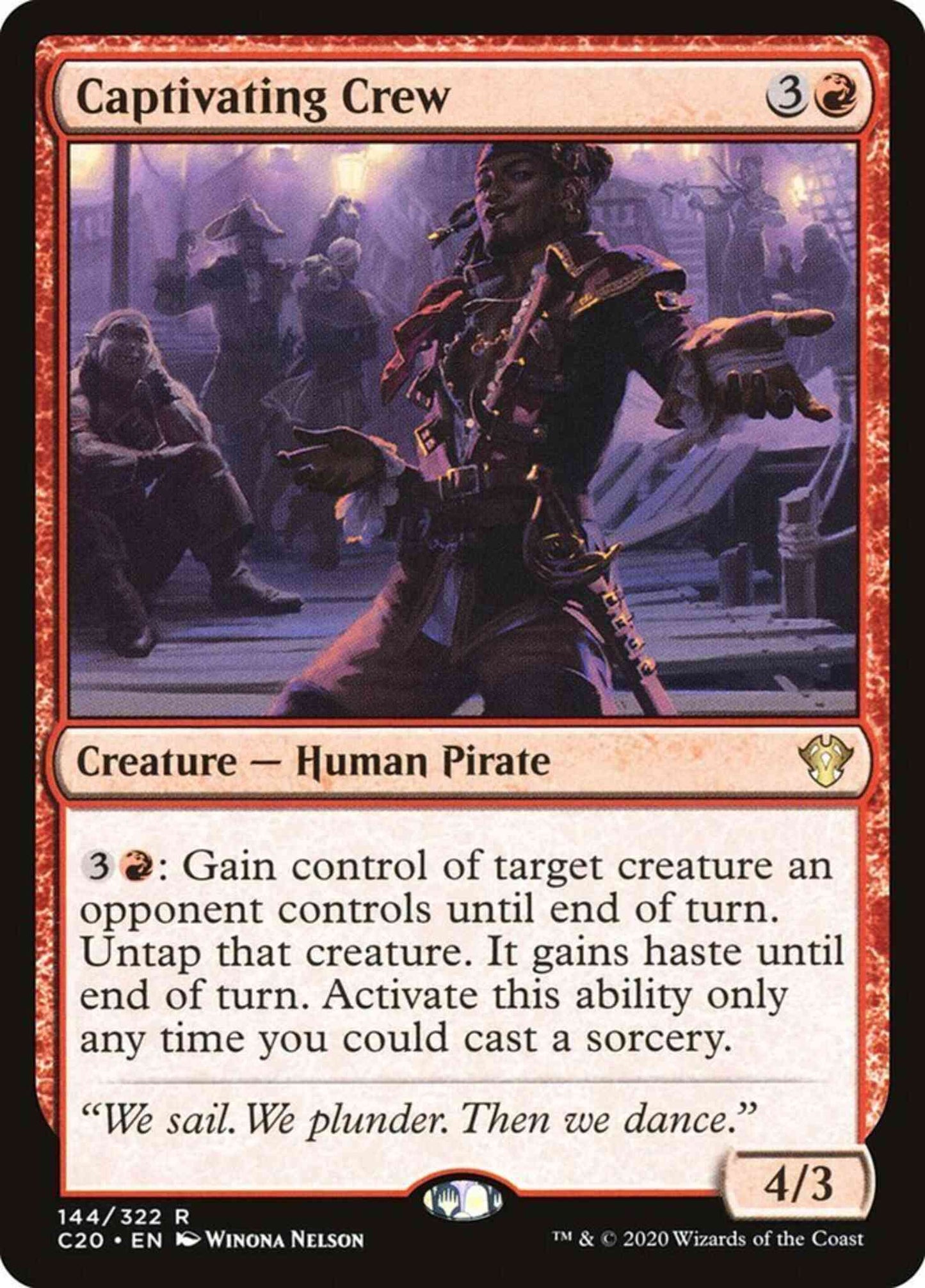 Captivating Crew [144] [Commander 2020] [Non-Foil]