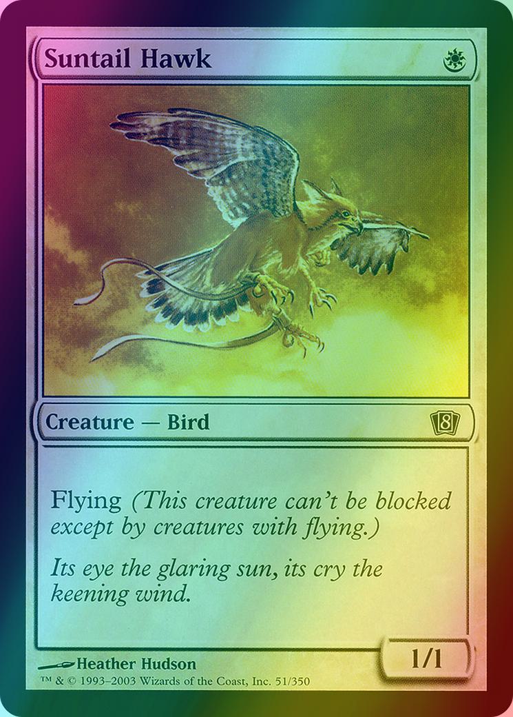 Suntail Hawk [51x] [Eighth Edition] [Foil]