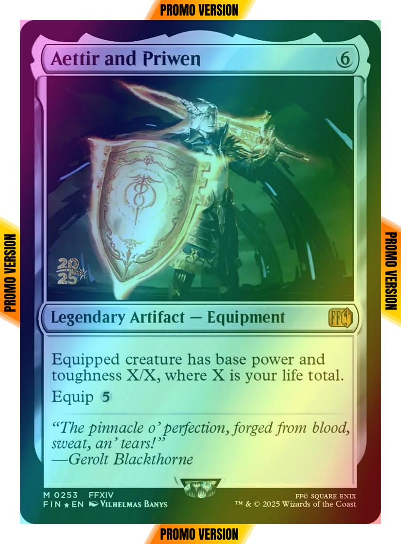 Aettir and Priwen [253s] [Prerelease] [FINAL FANTASY: Promos] [Foil]
