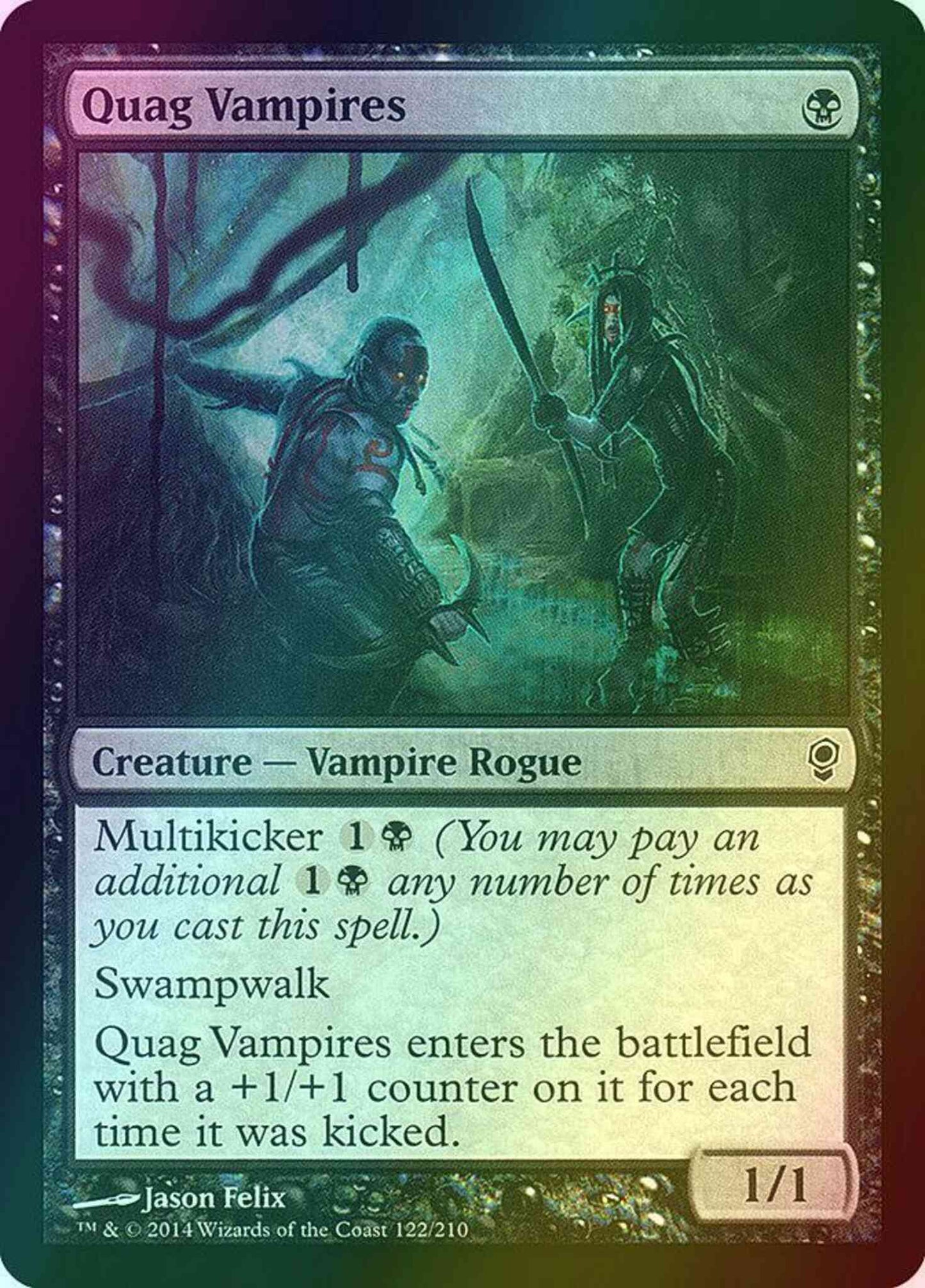 Quag Vampires [122] [Conspiracy] [Foil]