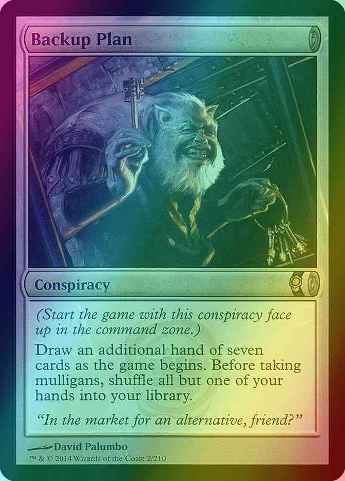 Backup Plan [2] [Conspiracy] [Foil]