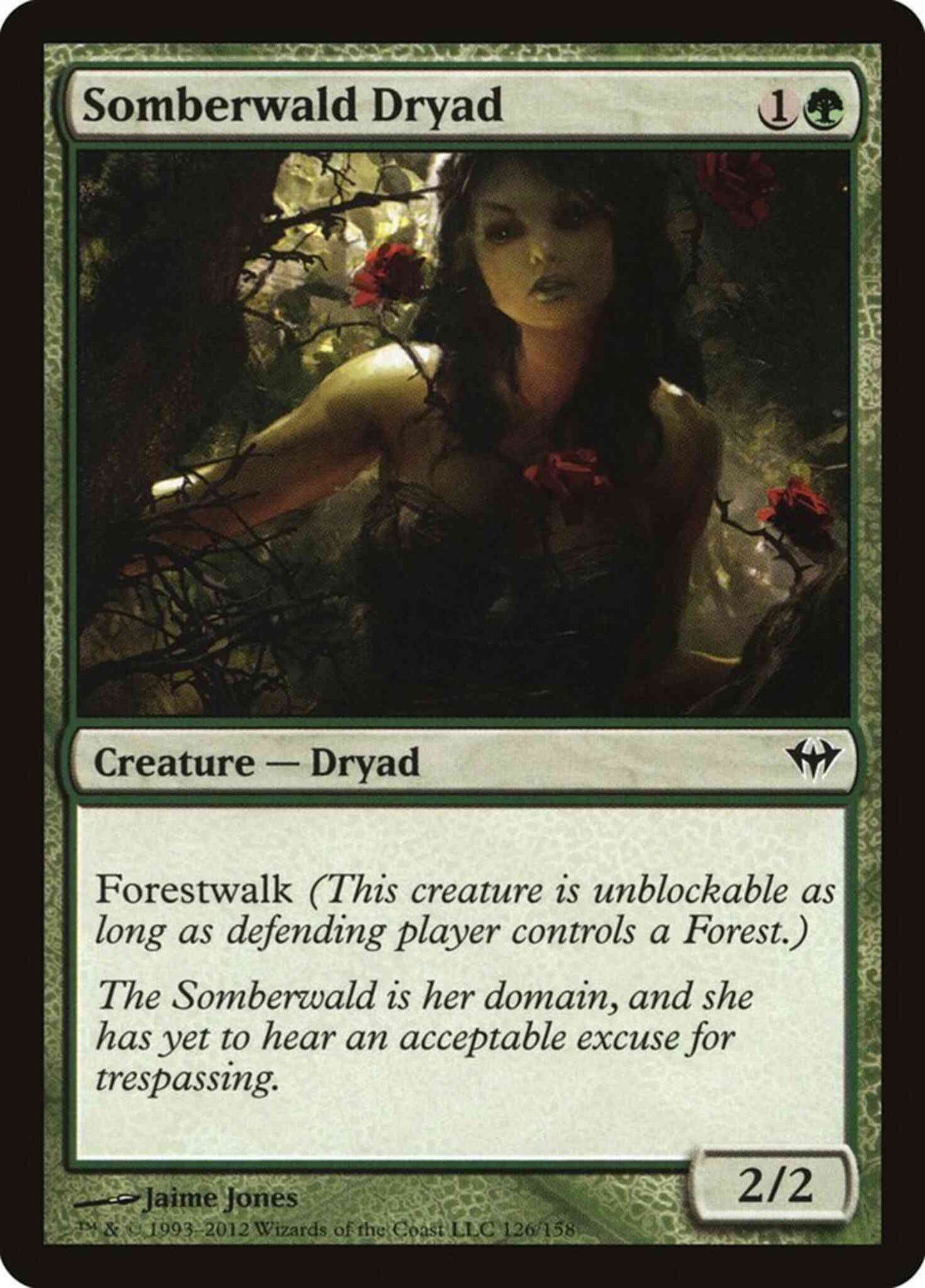 Somberwald Dryad [126] [Dark Ascension] [Non-Foil]