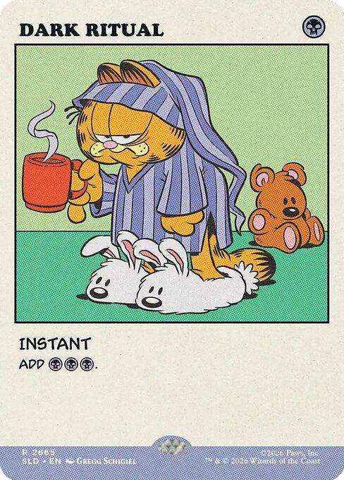 Dark Ritual [2665] [Garfield: As Intended] [Secret Lair Drop] [Non-Foil]