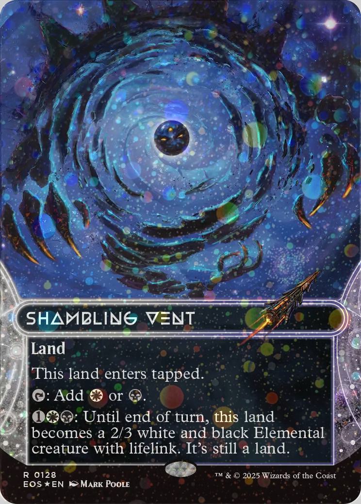 Shambling Vent [128] [Borderless] [Edge of Eternities: Stellar Sights] [Galaxy Foil]