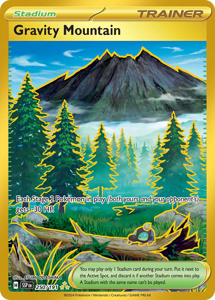 Gravity Mountain - 250/191 - Hyper Rare [sv08-250] [Secret]