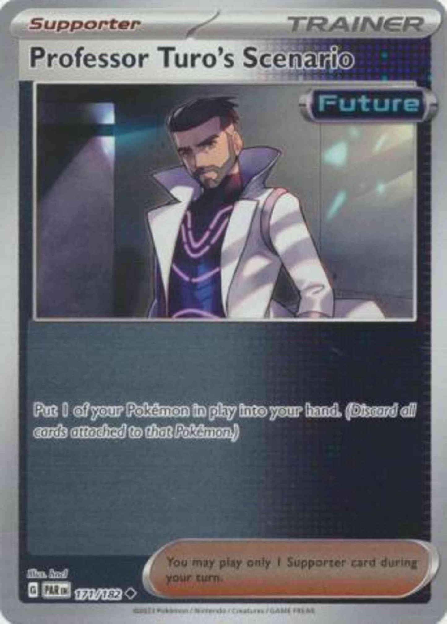 Professor Turo's Scenario - 171/182 - Uncommon [sv04-171] [Reverse Holo]