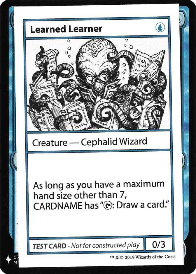 Learned Learner - Symbol [25] [Mystery Booster Playtest Cards 2019] [Non-Foil]
