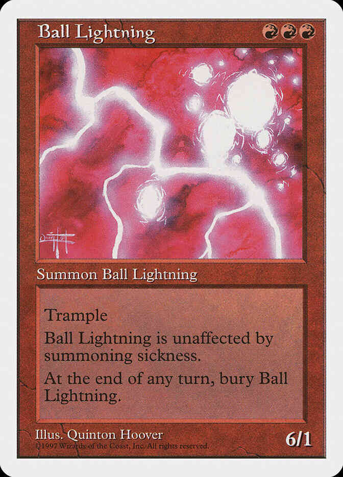 Ball Lightning [210] [Fifth Edition] [Non-Foil]
