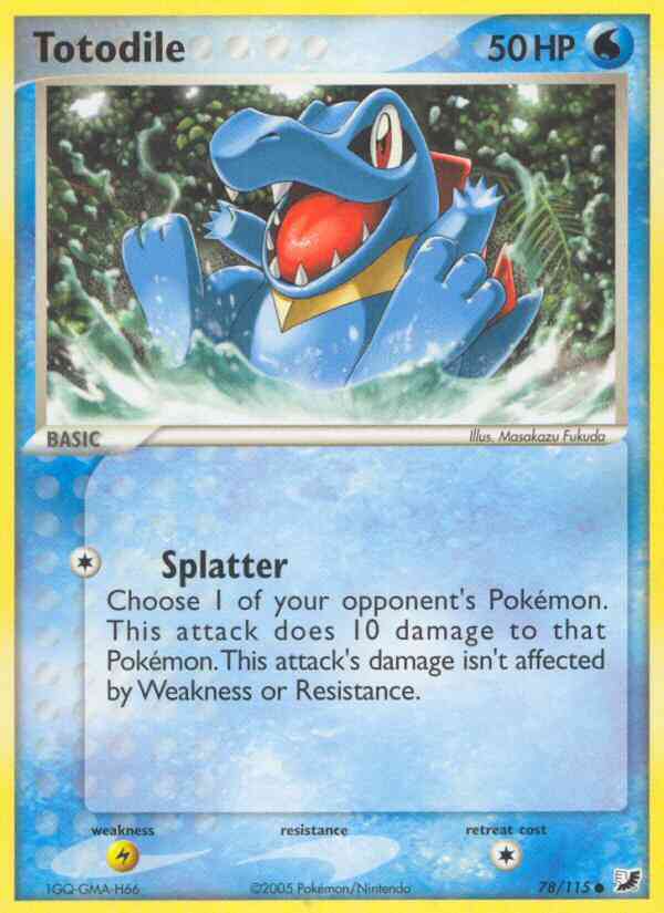 Totodile - 78/115 - Common [ex10-78] [Non-Holo]