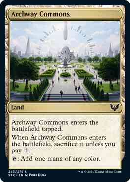 Archway Commons [263] [Strixhaven: School of Mages] [Non-Foil]
