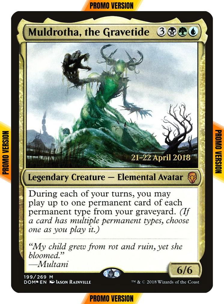 Muldrotha, the Gravetide [199s] [Dominaria Promos] [Foil]