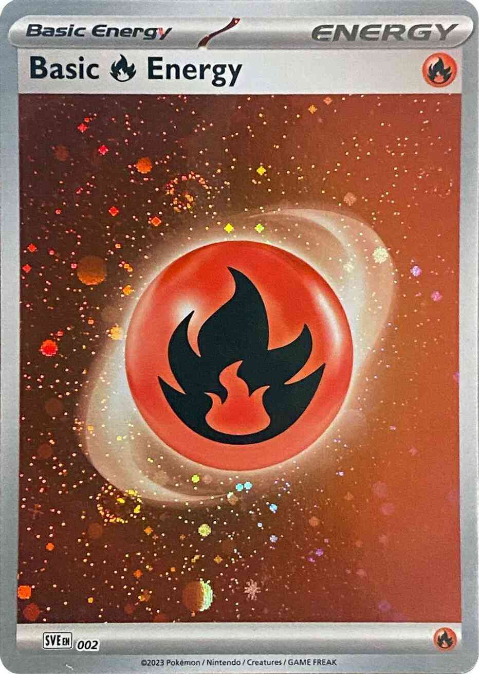 Basic Fire Energy - 002 - Common [sve-002] [Cosmos Holo]