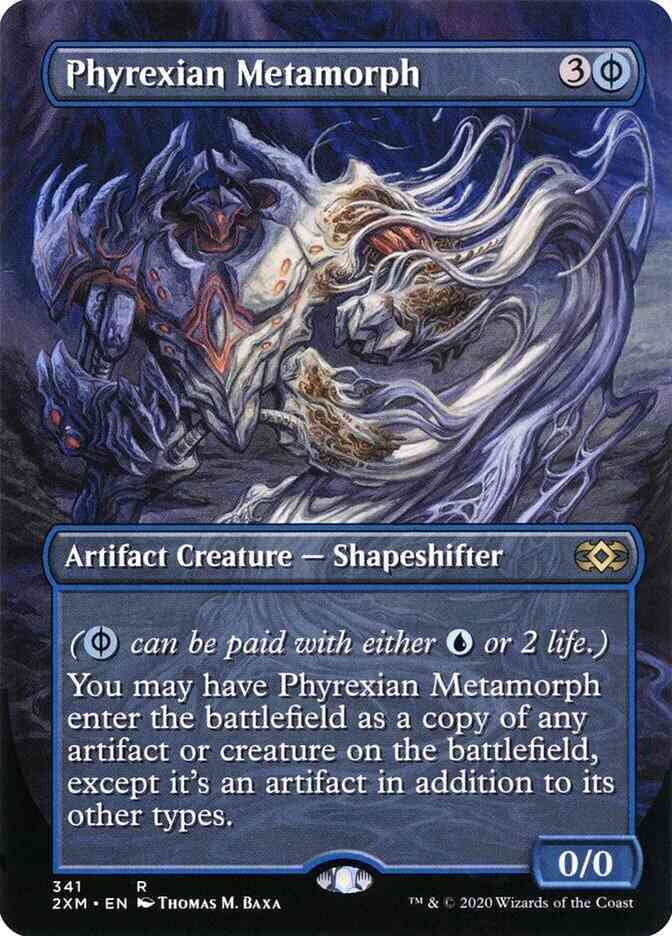 Phyrexian Metamorph [341] [Borderless] [Double Masters] [Non-Foil]