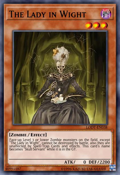 The Lady in Wight - GLD5-EN022 - Common - Limited