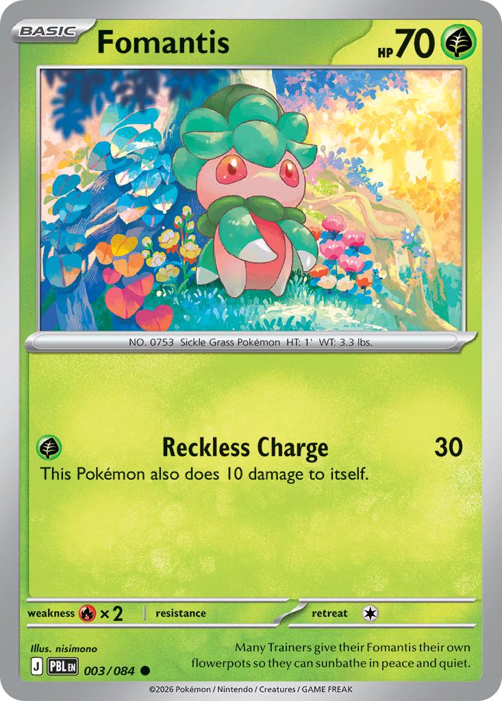 Fomantis - 003/084 - Common [me05-003] [Non-Holo]