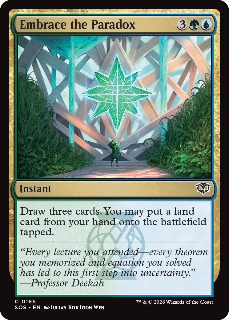 Embrace the Paradox [186] [Secrets of Strixhaven] [Non-Foil]