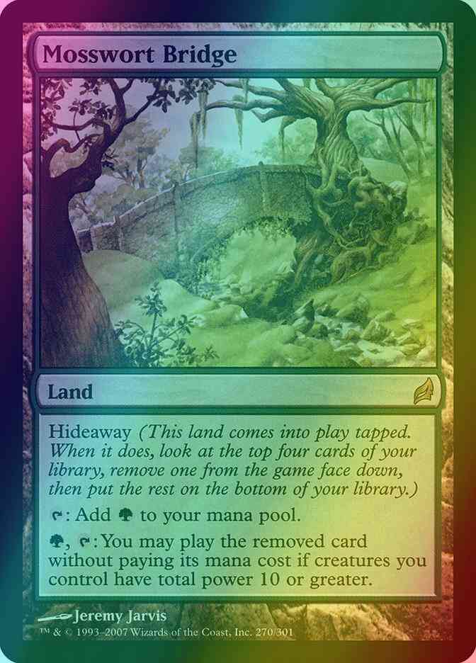Mosswort Bridge [270] [Lorwyn] [Foil]