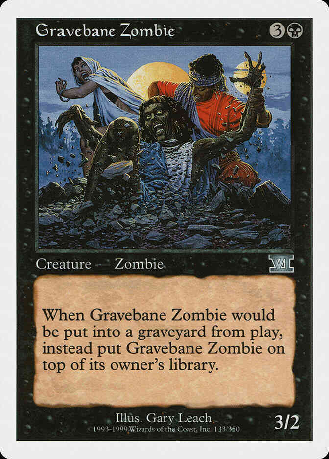 Gravebane Zombie [133] [Classic Sixth Edition] [Non-Foil]
