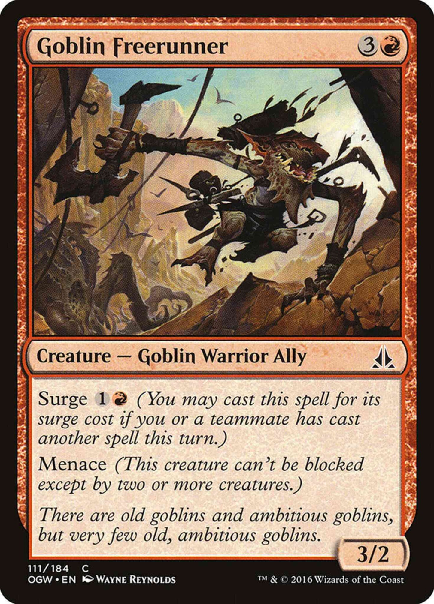 Goblin Freerunner [111] [Oath of the Gatewatch] [Non-Foil]