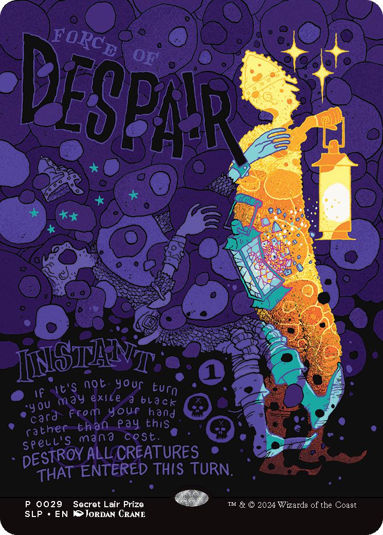 Force of Despair [0029] [Borderless] [Secret Lair Promo] [Non-Foil]