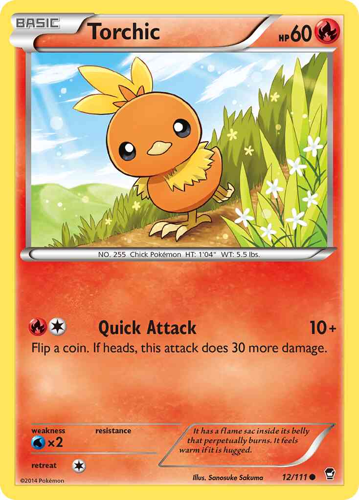 Torchic - 12/111 - Common [xy3-12] [Non-Holo]