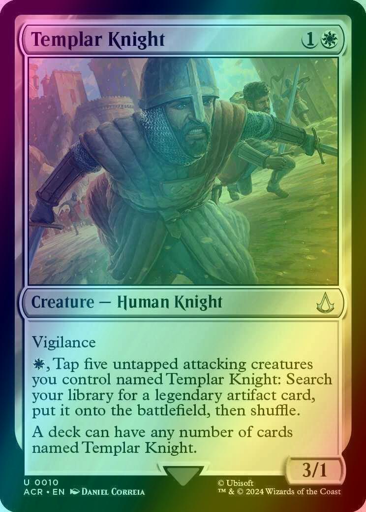 Templar Knight [10] [Assassin's Creed] [Foil]