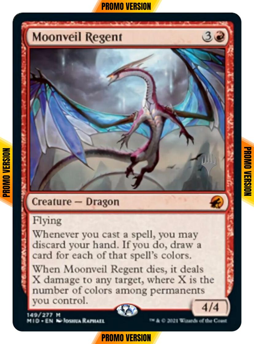 Moonveil Regent [Promo Pack] [149p] [Innistrad: Midnight Hunt Promos] [Non-Foil]