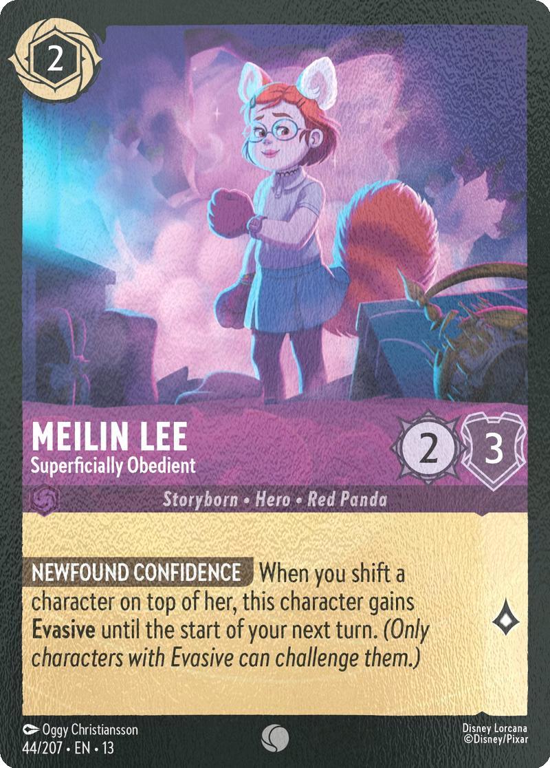 Meilin Lee - Superficially Obedient - 44/204 [Attack of the Vine!] [Cold Foil]