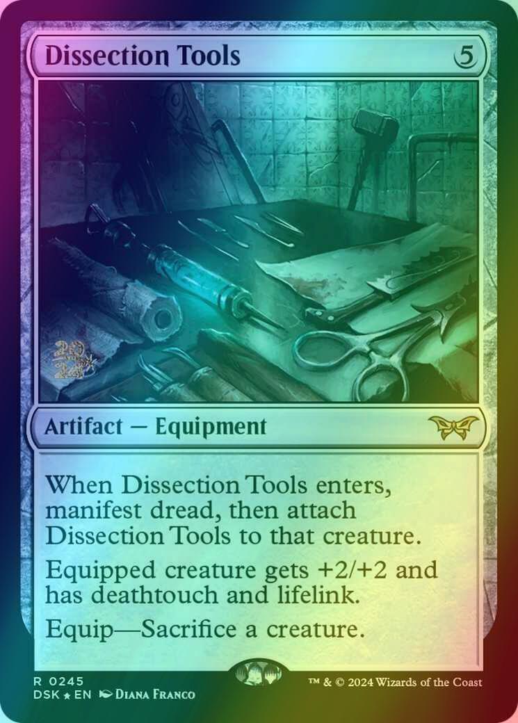 Dissection Tools [245s] [Prerelease] [Duskmourn: House of Horror: Promos] [Foil]