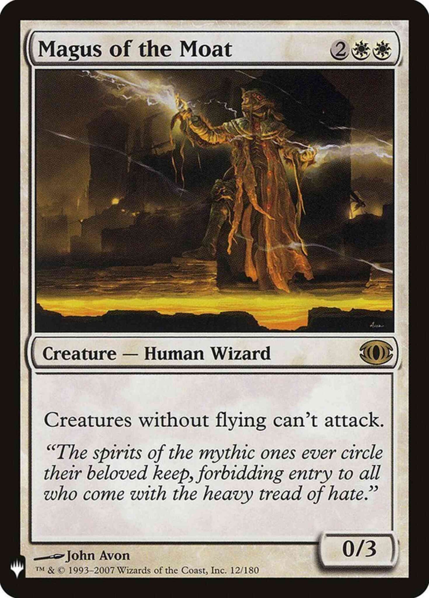 Magus of the Moat [FUT-12] [The List] [Non-Foil]