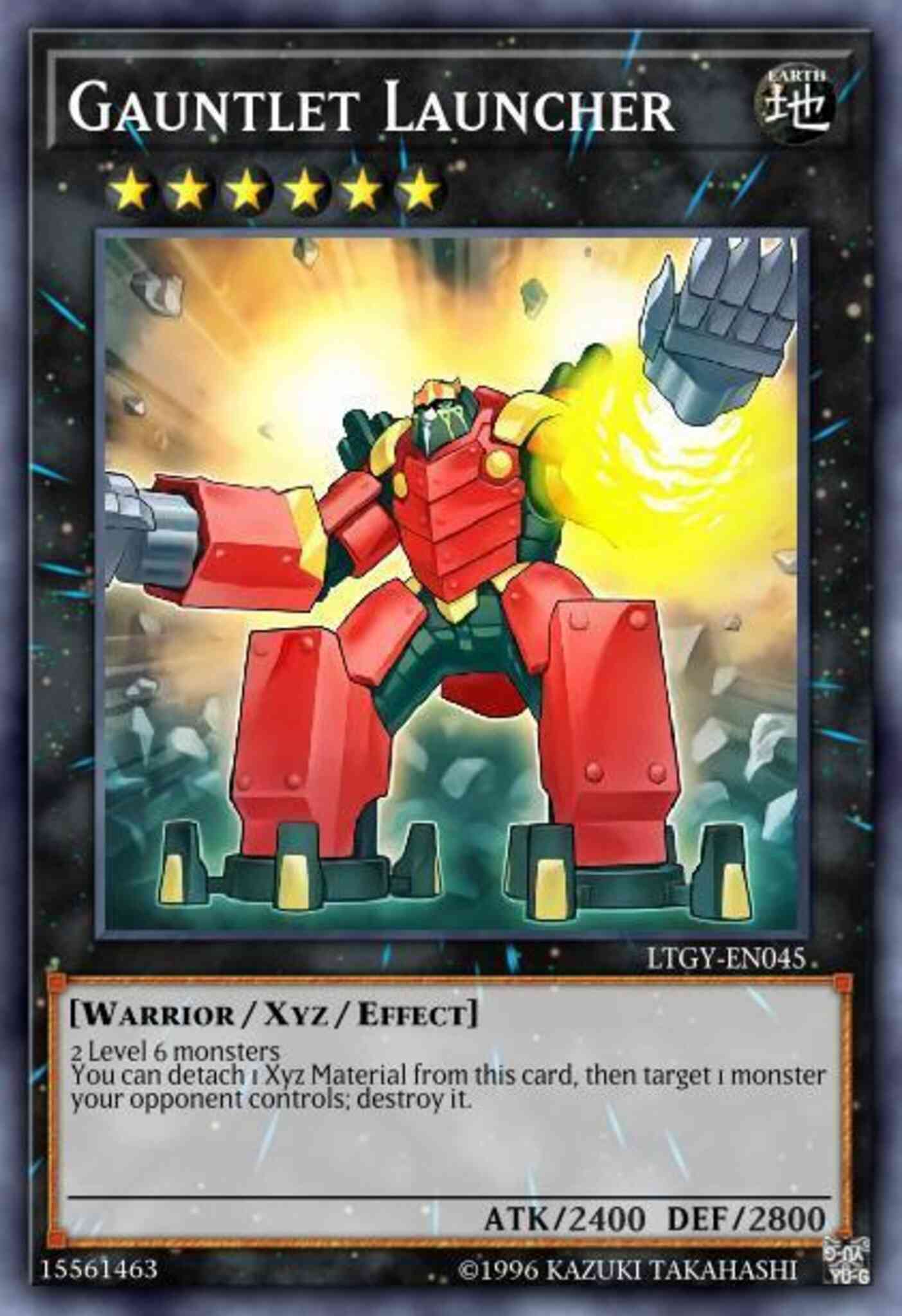 Gauntlet Launcher - LTGY-EN045 - Ultimate Rare - 1st Edition